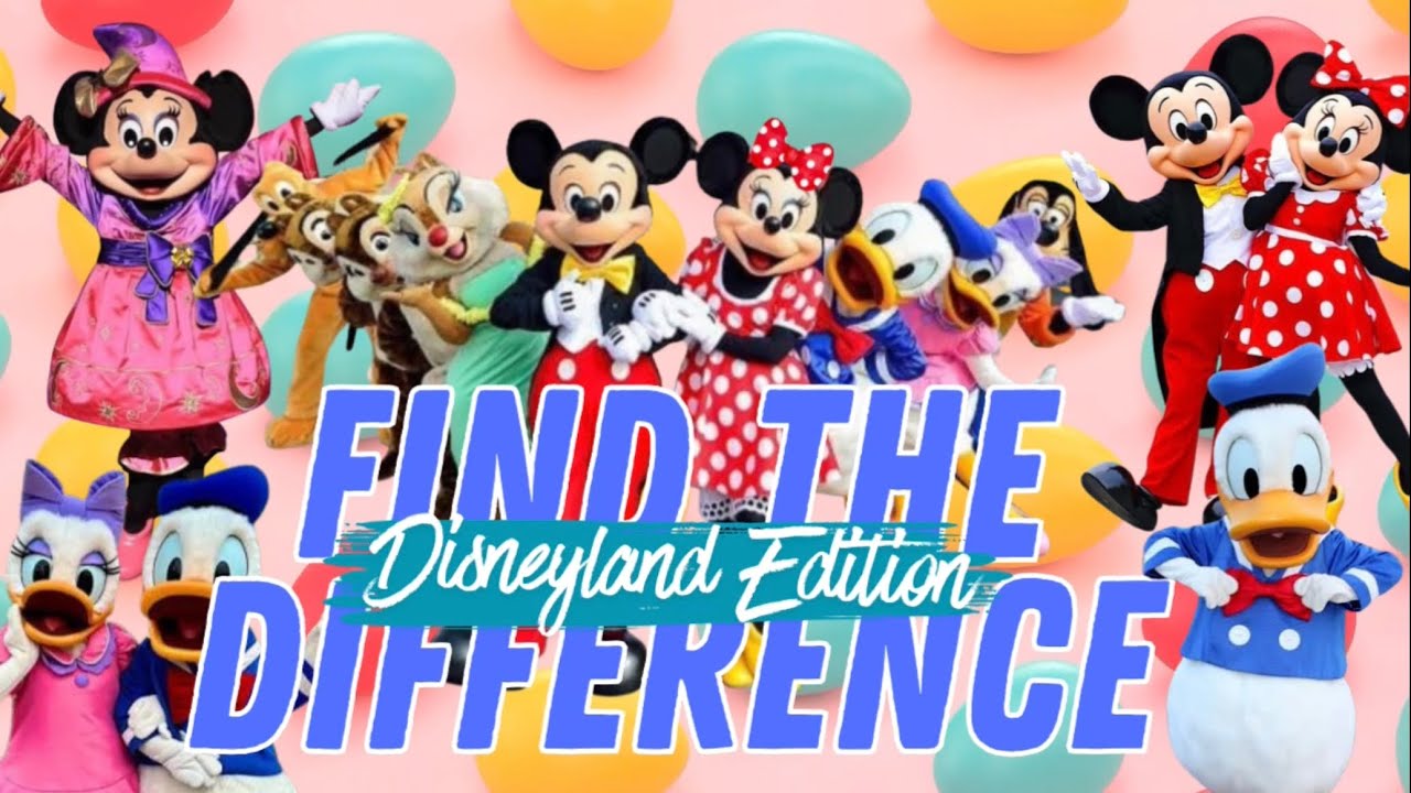 Only True Disney Fans Can Find All the Differences! 🔍🏰