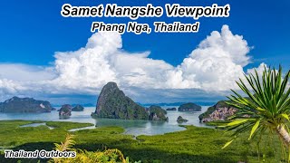 I visited an Amazing Viewpoint in The Rain, Samet Nangshe, Phang Nga, Thailand.