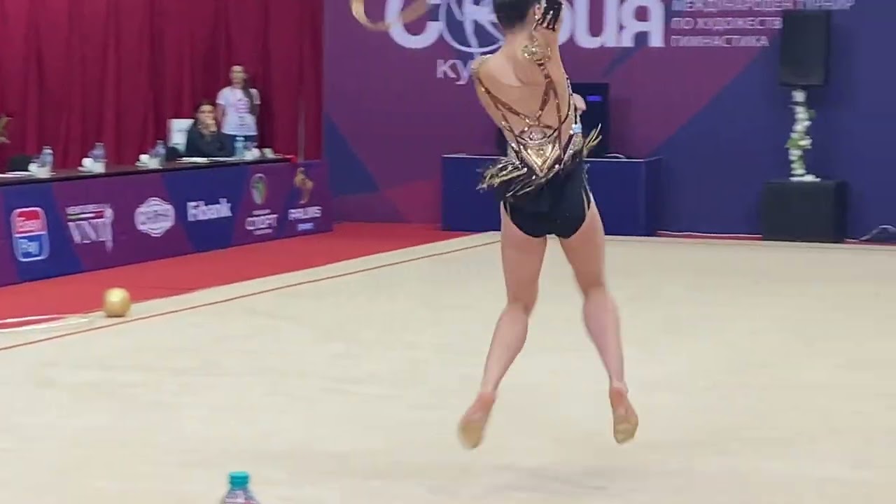 Sofia World Cup Rhythmic Gymnastics 2025 - live  - hoop finals Cristina Halep (ROU)