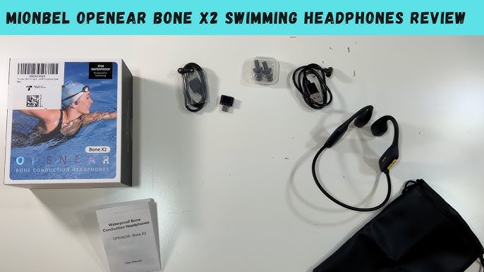 X7 Ipx8 Natación impermeable Conducción ósea Auriculares Auriculares Oído  abierto Auriculares inalámbricos de conducción ósea con micrófono para nadar