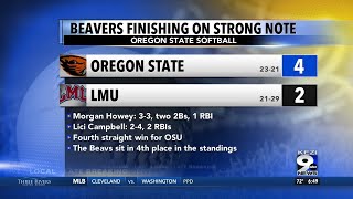 Osu Softball Nabs 4-Game Winning Streak