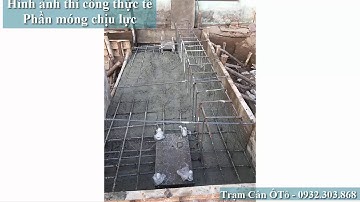 Trạm cân Ô Tô (Móng chịu lực)