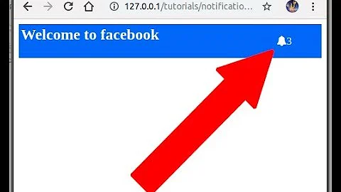 Easiest Way To Create Realtime Live Notification Count Like Facebook | PHP | AJAX | JAVASCRIPT