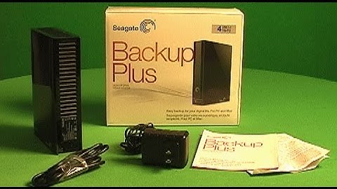 Seagate Backup Plus 4TB Desktop External Hard Drive USB 3 0