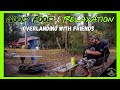 Good food and relaxation overlanding with friends overlanding hammockcamping campfire