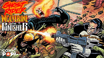 Wolverine, Ghost Rider and The Punisher vs THE DEVIL!