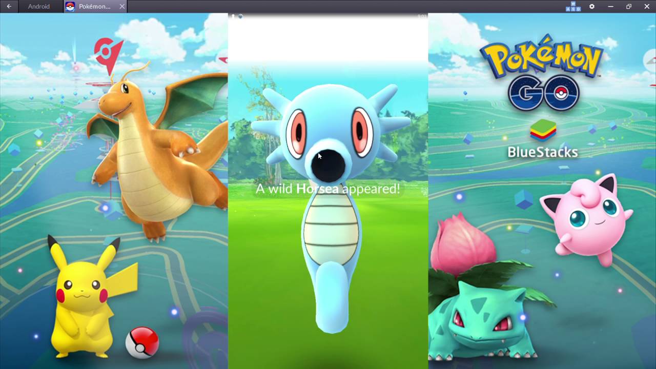 Pokemon GO Gameplay on Bluestacks - YouTube