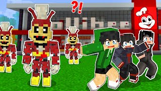 Esoni, Tankdemic and Clydecharge are SURROUNDED by EVIL JOLLIBEE in OMOCITY | Minecraft (Tagalog) by Esoni TV 235,286 views 6 months ago 17 minutes