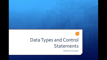 DataTypes Java Part1 - Tamil