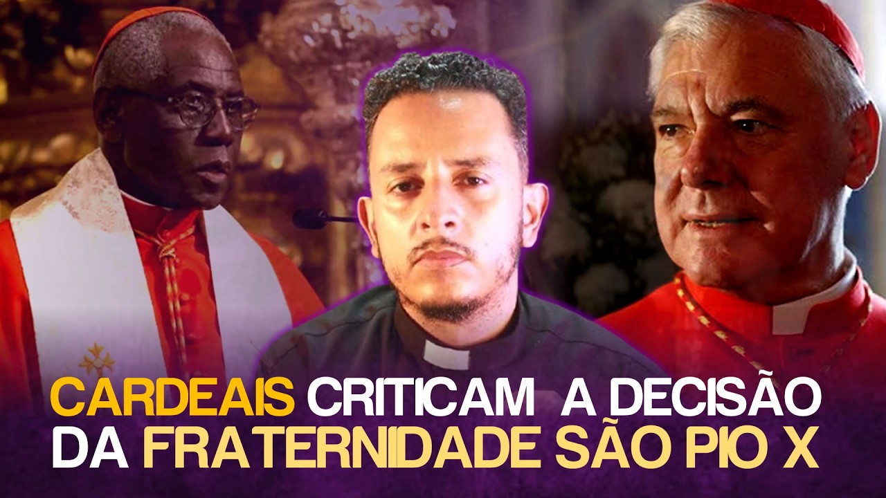 CARDEAIS SARAH E MULLER CRITICAM A FSSPX PELA DESOBEDIÊNCIA À SANTA SÉ