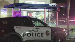2 men rushed to ECMC after an overnight shooting in the City of Buffalo