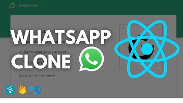 Building React is project | Whatsapp clone | React js project | firebase, material UI