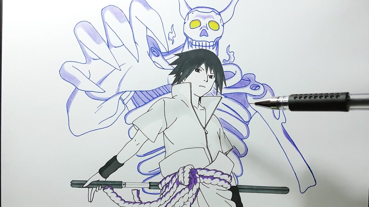 Sasuke Susanoo Drawings by anamieking on DeviantArt