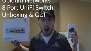 Ubiquiti Networks US‑8‑150W 8 Port POE Unifi Switch Unbox and GUI