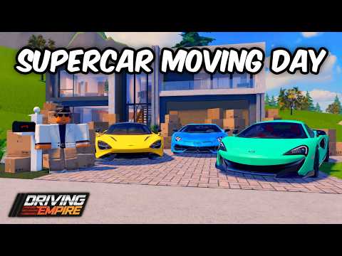Thumbnail for Transporting Our Supercars To Our New House In Driving Empire