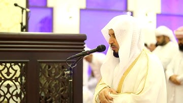 صلاة الشفع للقارئ سعد الغامدي من ليلة 8 - رمضان 1439 2018 ما تيسر من سورة الشرح