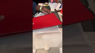 Unboxing paper republic custom grand voyager A4 #leatherjournal #paperreublic #journal #notebook