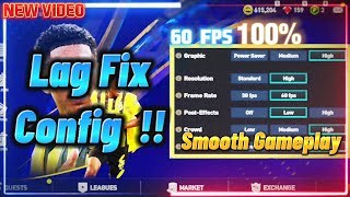 FIFA MOBILE 23 | Config Lag Fix🔥| 60FPS Gameplay👀| 100%‼️