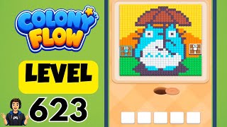 Colony Flow Level 623 Full Walkthrough Solution