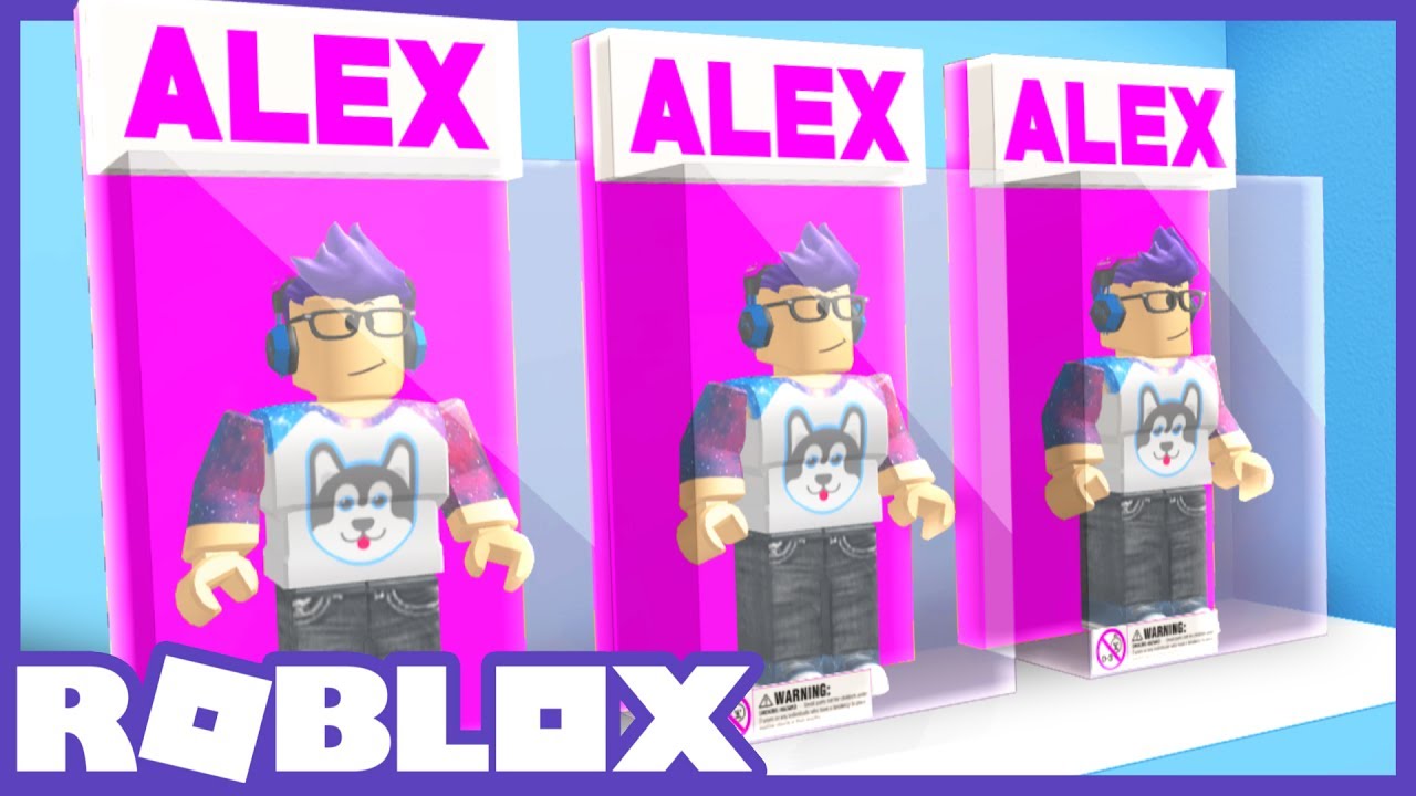 Alex Becomes A Roblox Toy Youtube - alex model roblox