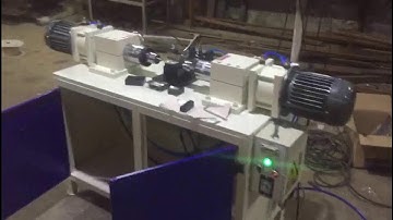 🅰Dual heads horizontal orbital riveting machine for Door hinges