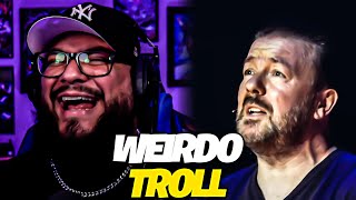 A Weirdo Trolled Ricky Gervais But Truly Missed the Point Reaction Net Worth