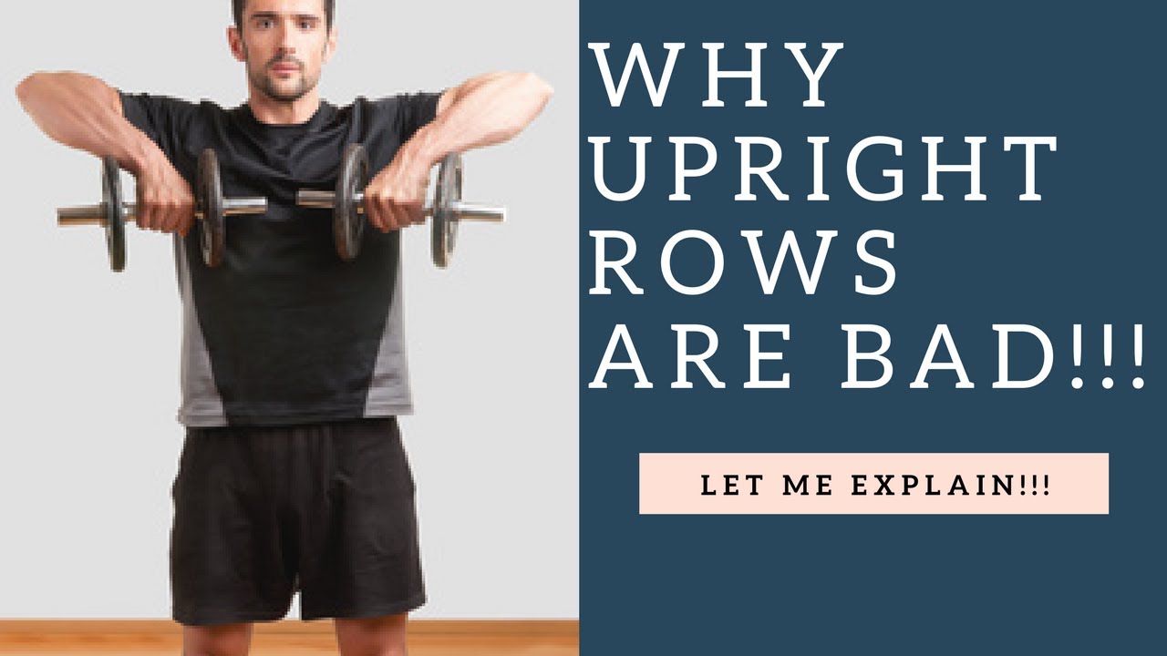 Why Upright Rows Are A BAD Exercise (Hear Me Out!) YouTube