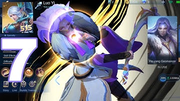 Mobile Legends - Gameplay Walkthrough Part 7 - Luo Yi Character (Android Games)