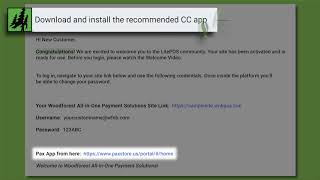 Woodforest All in One Payment Solutions - New Customer Welcome