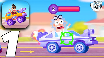 RACEMASTERS Gameplay Walkthrough Part 1 - Chapter 1 Boss Race (iOS Android)