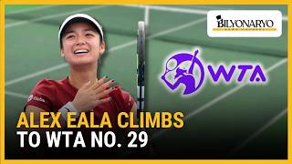 Filipina tennis ace Alex Eala climbs at No. 29 in WTA leaderboard | The Daily Dish