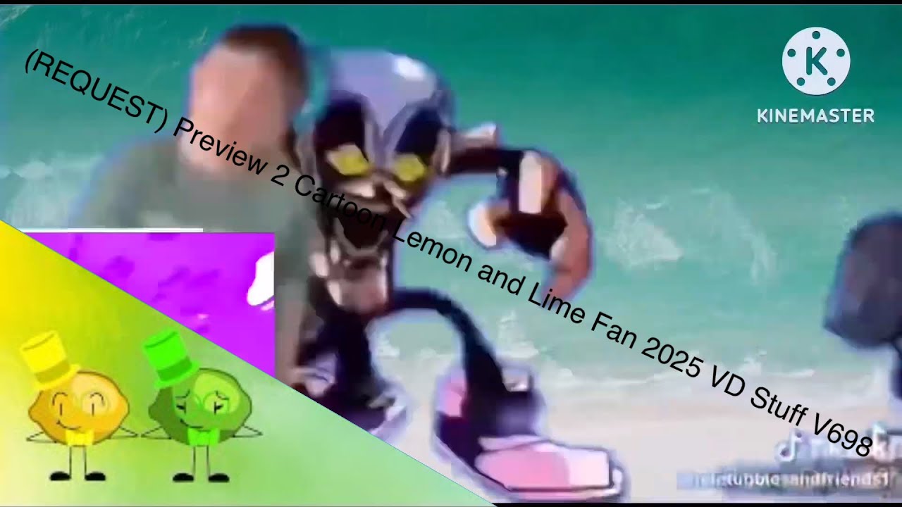 (REQUEST) Preview 2 Cartoon Lemon and Lime Fan 2025 VD Stuff V698