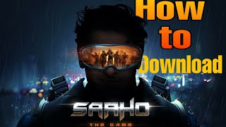 How to Download SAAHO THE GAME | Gameplay | Agent GB screenshot 1