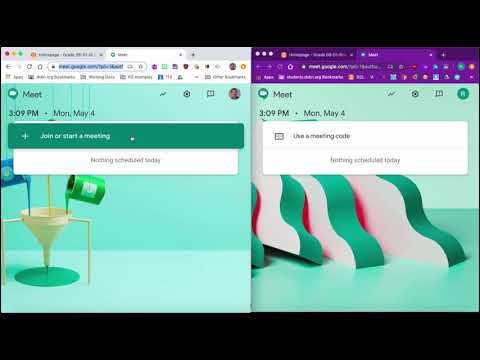 Video Setting Up Google Meet in D2L - youtube