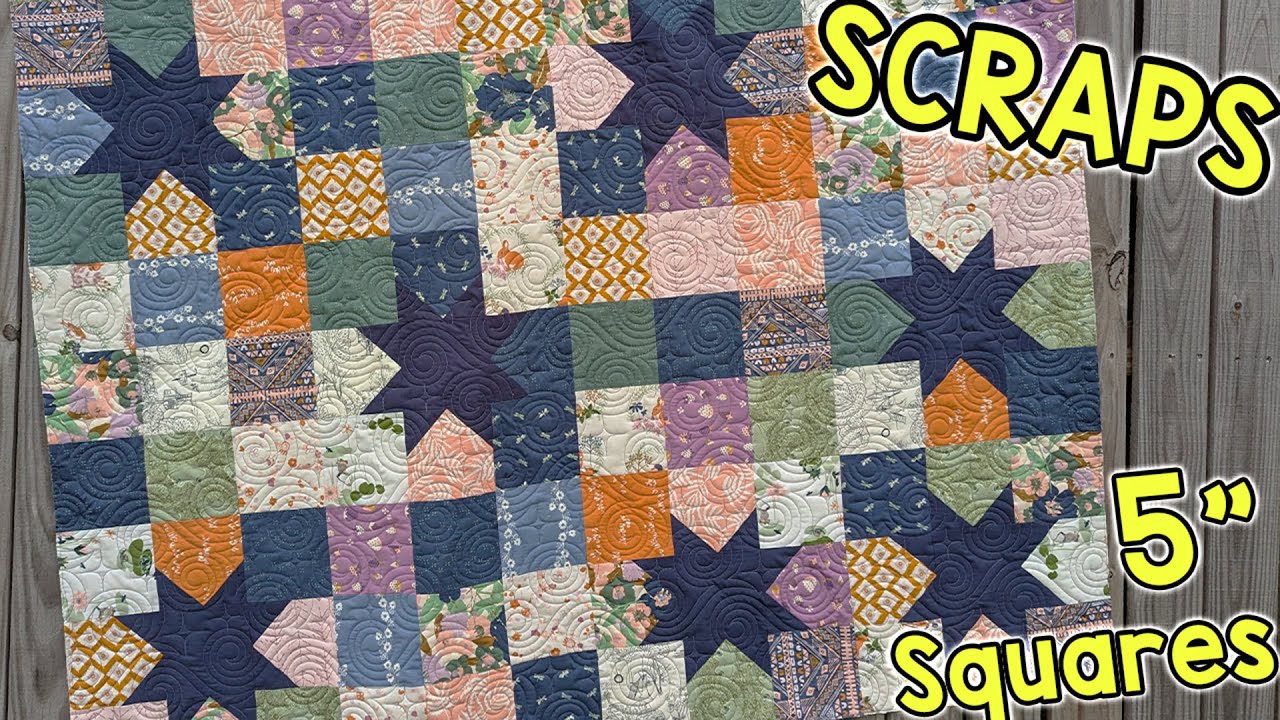 Twilight Bayou | Charm Pack Quilt Pattern | Star Quilt Pattern | In A Day Quilt Pattern | 9 Patch