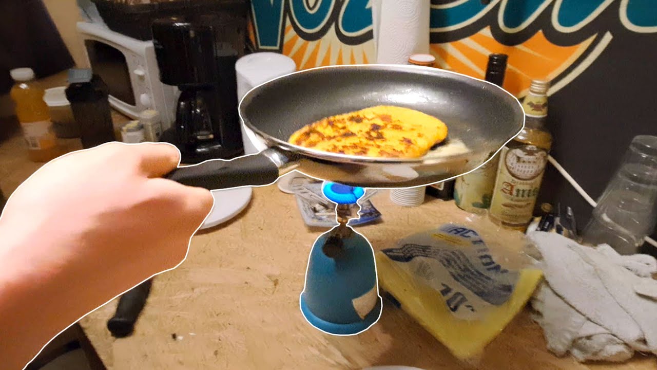 ons eigen eten koken op de ghetto manier