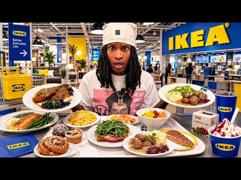 Carefully Investigating Why IKEA Furniture Store is Selling Food..