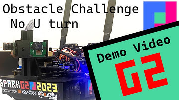 SPARK WRO Future Engineers 2023 Internationals Demonstration Run - Obstacle Challenge - No U turn