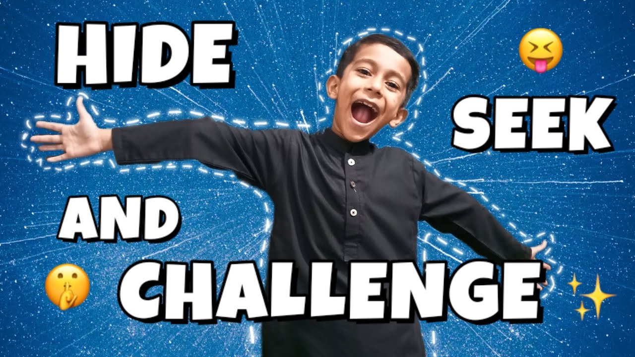 HIDE AND SEEK CHALLENGE 🤫 (My first Vlog) | Kinggz