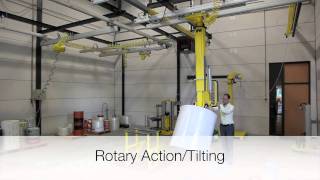 Roll Handler ABC Dotec Lift Assist for Heavy Rolls (250Kg) Rollenwender Reel Turner