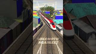 INSANE Fast Train Crossing So Many Trains, So Intense! 😱🚆#train #railway #railroad #railtrack