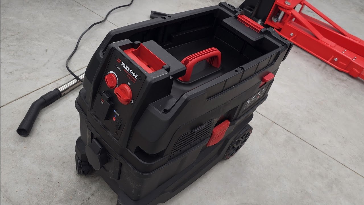 Пылесос для мастерской LIDL Parkside Performance PPWD 30 B2 с пультом дистанционного Bluetooth