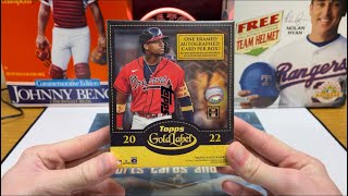 NEW RELEASE!! 2022 TOPPS GOLD LABEL HOBBY BOX OPENING!