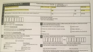 People report receiving multiple applications for mail-in ballots