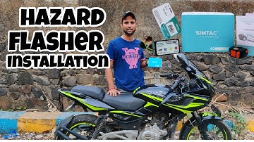 SIMTAC PNP Hazard Flasher Installation ||Pulsar 220F|| #simtac#220f#pulsar220#220cc#Bajajpulsar220