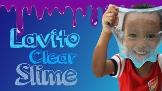 Cara Membuat Slime Bening Transparan - Diy Clear Crystal Slime Tutorial Indonesia -