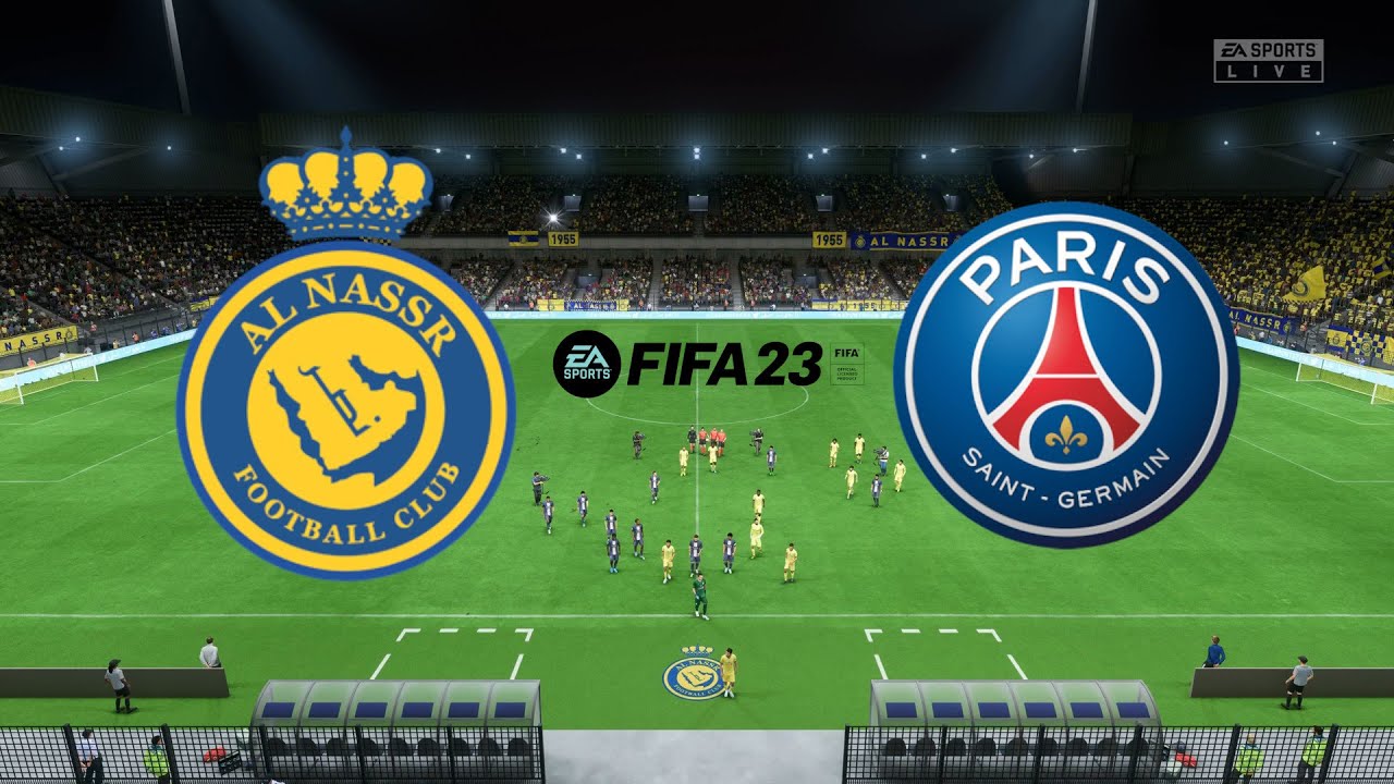 FIFA 23 - 4K, RONALDO VS MESSI - ALNASSAR VS PSG, PS4 Pro Gameplay [4K  HDR], Gameplay #168 in 2023