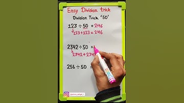 New Divide Trick 2021| Divide Short Trick | Big Numbers Division Tricks | Divide Any Number Faster