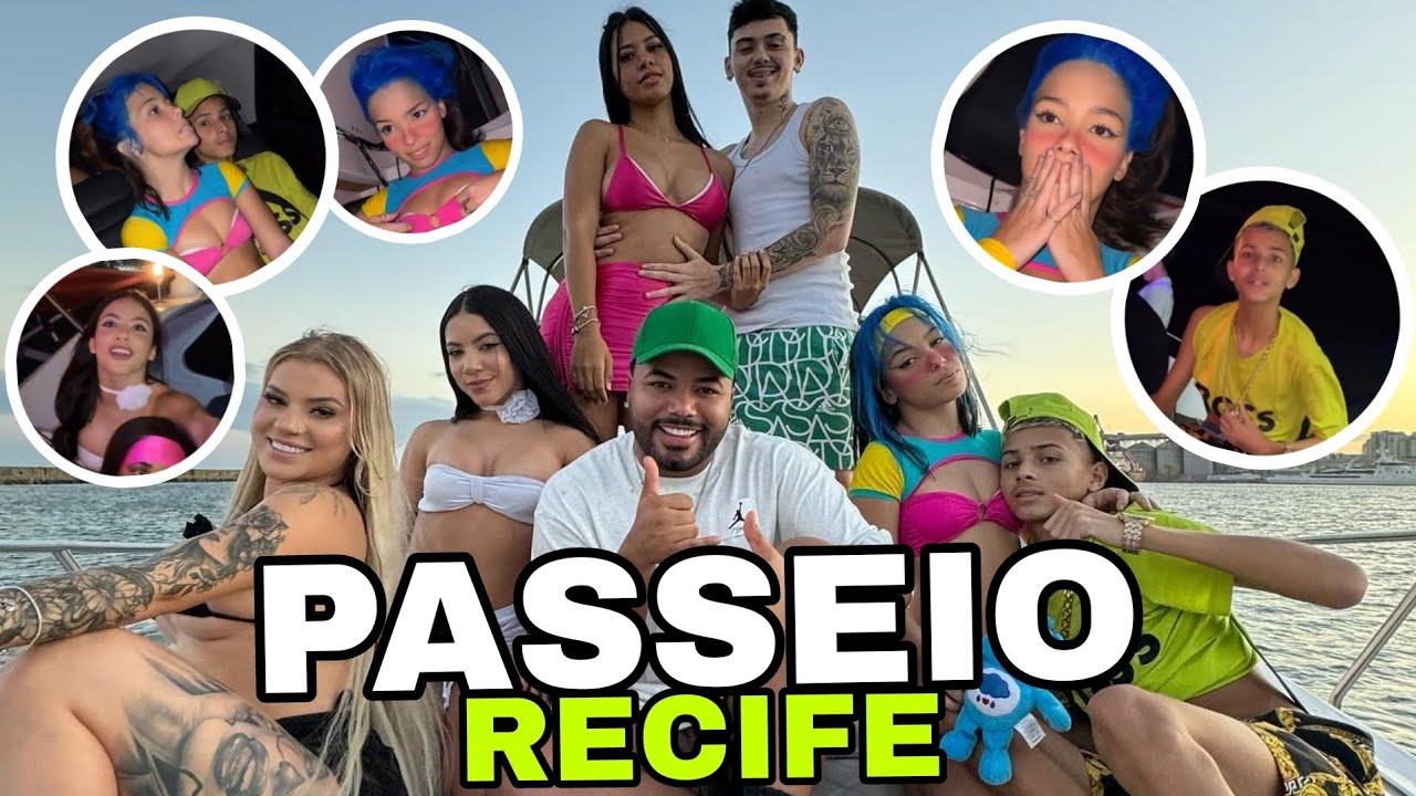 🔥 PASSEIO EM RECIFE DA TURMA DO HYTALO SANTOS | KAMYLINHA COM GABB MC