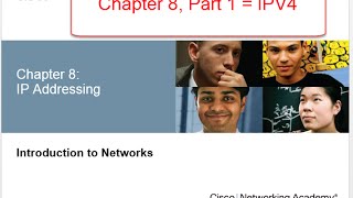 NETACAD Chapter 8 v5.0 IP Addressing Part 1